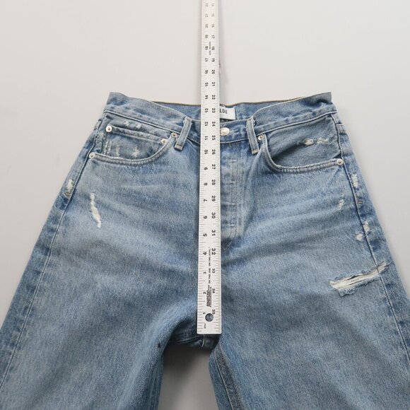 Agolde 90's Mid Rise Loose Fit in Fall Out Size 25 - Picture 13 of 14